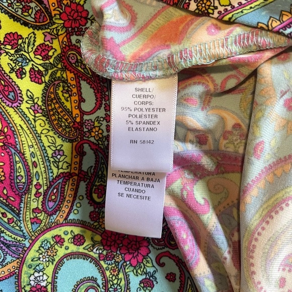 London Times Casual Blue and Purple Halter Maxi Dress - Picture 7 of 8